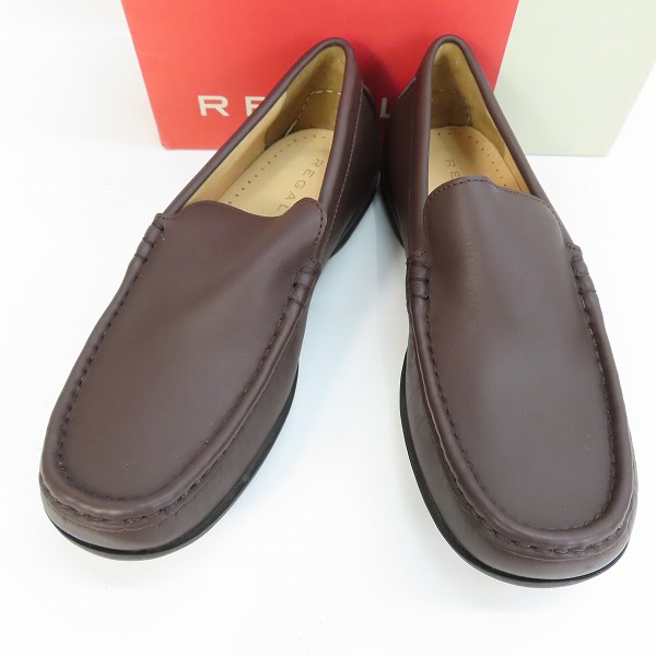 実際に弊社で買取させて頂いたREGAL/リーガル レザー スリッポン Y467/25.5AA