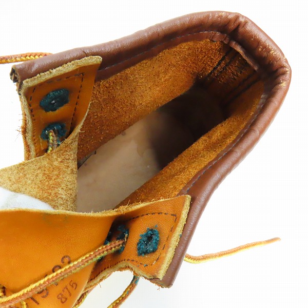 実際に弊社で買取させて頂いたRED WING/レッドウィング 犬刻印 アイリッシュセッター ブーツ 875/9.5Eの画像 4枚目