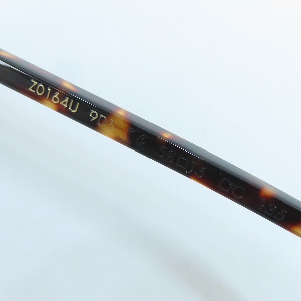 実際に弊社で買取させて頂いたLOUIS VUITTON/ルイヴィトン コンスピラシオン パイロット サングラス アイウェア Z0164U の画像 4枚目