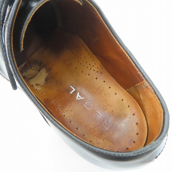 実際に弊社で買取させて頂いたREGAL/リーガル ストレートチップ レザー ビジネスシューズ 315R/26の画像 4枚目