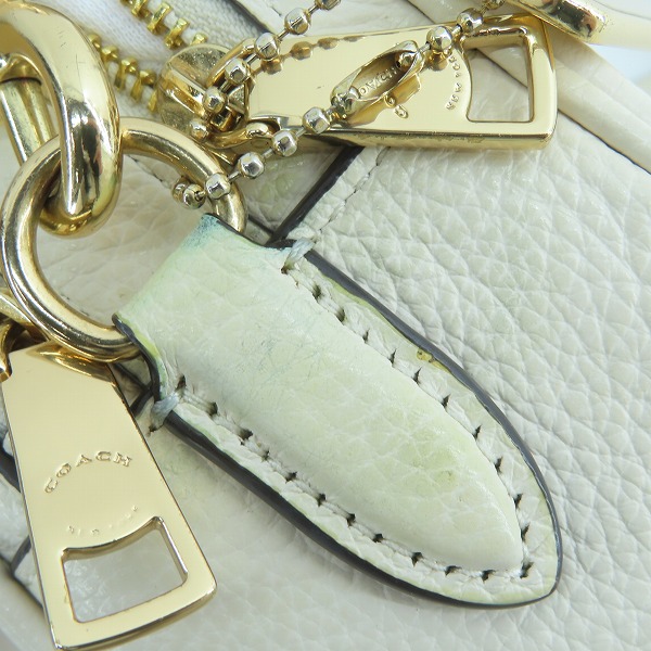 実際に弊社で買取させて頂いたCOACH/コーチ 2WAY ショルダーバッグ/ポーチ F39856の画像 7枚目