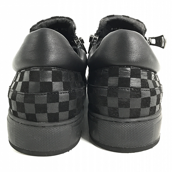 実際に弊社で買取させて頂いたISAMUKATAYAMA BACKLASH/バックラッシュ TRINITY ステアーヌバック レザー スニーカー 618-04  26.0の画像 1枚目