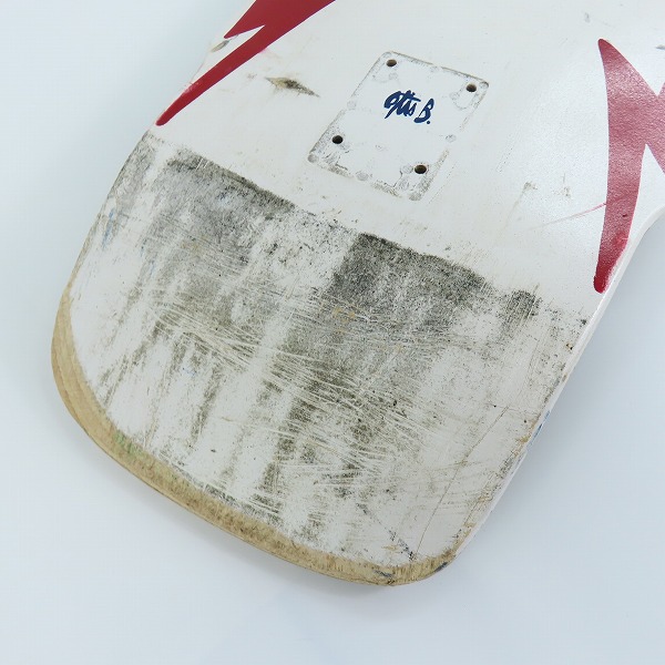 実際に弊社で買取させて頂いたDOGTOWN/ドッグタウン  XX スティンガー レッド スケートボードデッキ の画像 3枚目