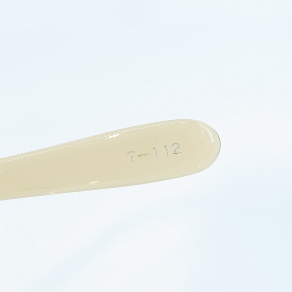 実際に弊社で買取させて頂いた泰八郎謹製/タイハチロウキンセイ アイウェア/メガネフレーム T-112の画像 6枚目