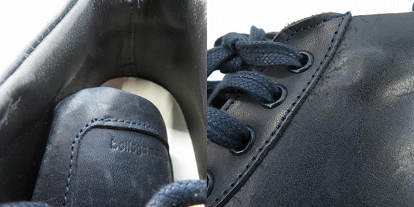 実際に弊社で買取させて頂いたbottega marchigiana/ボッテガマルキジャーナ レザー スニーカー/40の画像 7枚目