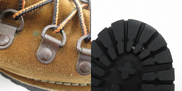 実際に弊社で買取させて頂いたDANNER/ダナー MOUNTAIN LIGHT TAN SUEDE/マウンテンライト スエード トレッキングシューズ 31700X/7EEの画像 9枚目