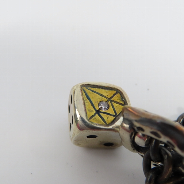 実際に弊社で買取させて頂いた（5）GANGSTERVILLE/ギャングスタービル × galcia/ガルシア DICE TOP/CHIAN SET/ダイス ネックレスの画像 6枚目