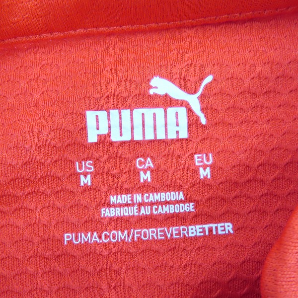 実際に弊社で買取させて頂いた【未使用】PUMA/プーマ ACミラン 22/23 トレーニング 1/4 ジップトップ 767568-09 Mの画像 2枚目