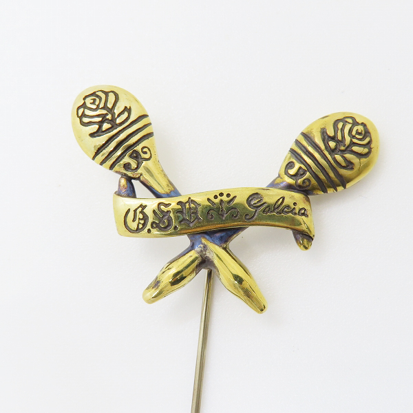 実際に弊社で買取させて頂いた(5)GANGSTERVILLE×Galcia/ギャングスタービル×ガルシア ハットピン/ラペルピンの画像 1枚目