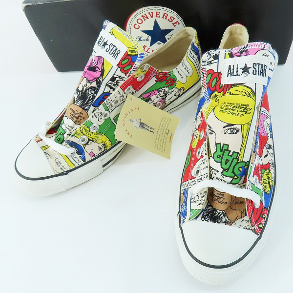 実際に弊社で買取させて頂いたCONVERSE/コンバース ALL STAR COMIC OX ローカットスニーカー/9.5