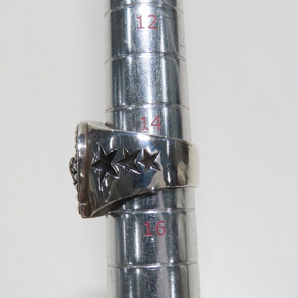 実際に弊社で買取させて頂いたJustin Davis/ジャスティンデイビス ラックスター/クラウンリング SRJ267/15号の画像 9枚目