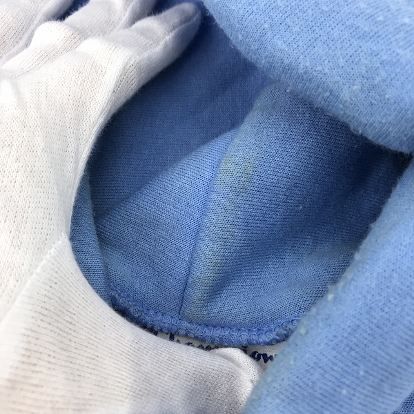 実際に弊社で買取させて頂いたChampion×PYREX VISION/チャンピオン×パイレックス ビジョン フーディ プリントパーカー ブルー/Mの画像 7枚目