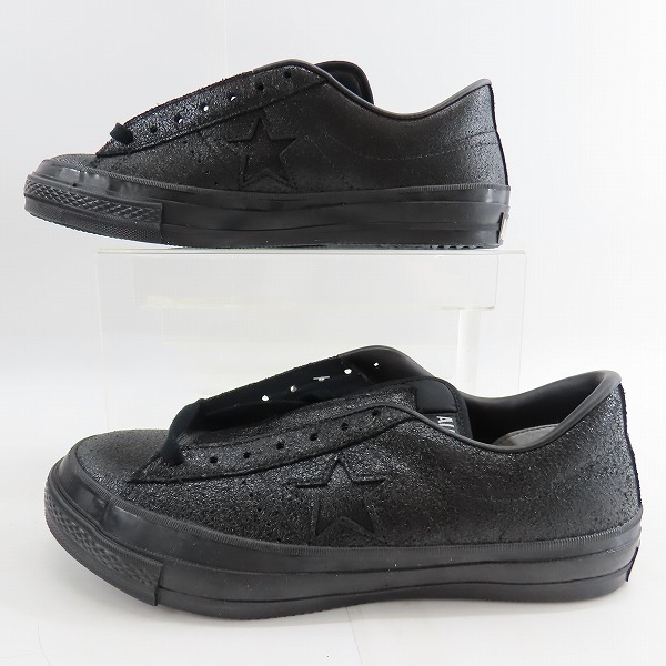 実際に弊社で買取させて頂いた【未使用】CONVERSE/コンバース ONE STAR GLEAM OX ワンスター/9.5の画像 3枚目