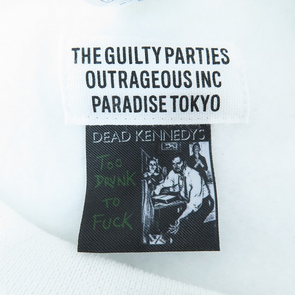 実際に弊社で買取させて頂いたWACKO MARIA/ワコマリア 23AW DEAD KENNEDYS SWEAT SHIRT デッドケネディーズ スウェットシャツ/Ｌの画像 2枚目