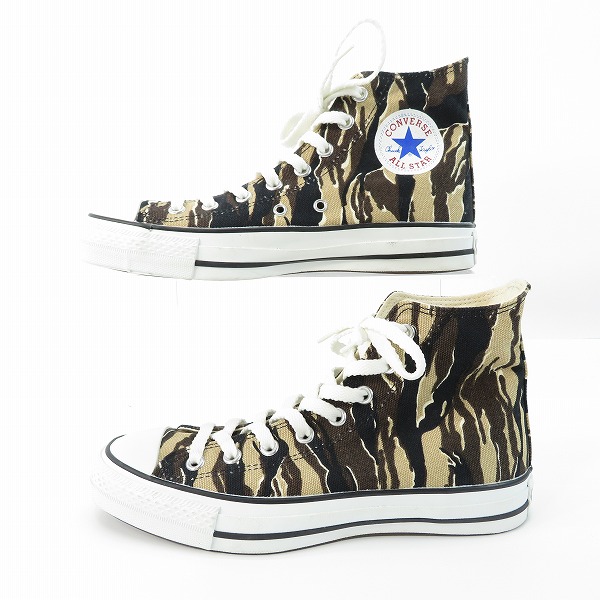 実際に弊社で買取させて頂いたCONVERSE/コンバース 90s ALL STAR/オールスター ハイカット スニーカー カモフラ/7の画像 3枚目