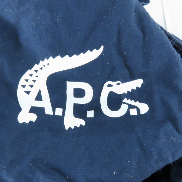 実際に弊社で買取させて頂いたA.P.C. × LACOSTE/アーペーセー × ラコステ スウェットパンツ Mの画像 4枚目