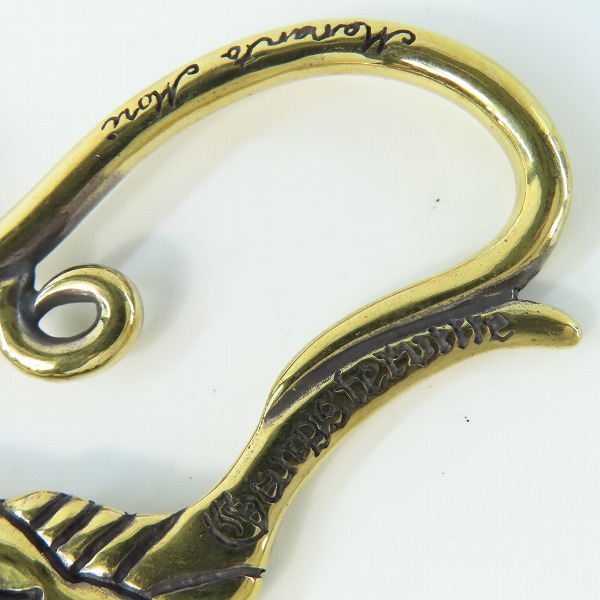 実際に弊社で買取させて頂いた(3)GANGSTERVILLE×Galcia/ギャングスタービル×ガルシア スワローキーホルダー ブラス/真鍮の画像 5枚目