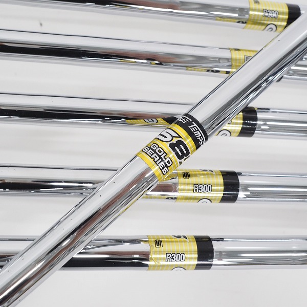 実際に弊社で買取させて頂いたBRIDGESTONE/ブリヂストン TOURSTAGE/ツアーステージ ViQ アイアン #5～9,,Sw 6本セット True Temper GS85 FLEX:R300の画像 7枚目