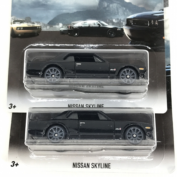 実際に弊社で買取させて頂いた【未開封】Hot Wheels/ホットウィール NISSAN SKYLINE/日産スカイライン FAST&FURIOUS/ワイルドスピード ミニカー 2点セットの画像 4枚目