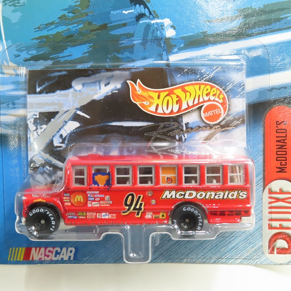 実際に弊社で買取させて頂いた【未開封】Hot Wheels Racing/ホットウィール レーシング School Bus McDonald's/スクールバス マクドナルド 赤の画像 2枚目