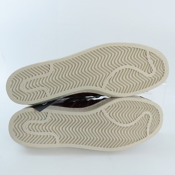 実際に弊社で買取させて頂いた【未使用】adidas/アディダス Y-3/ワイスリー SUPERSTAR/スーパースター レザースニーカーIG4027/26.5の画像 2枚目