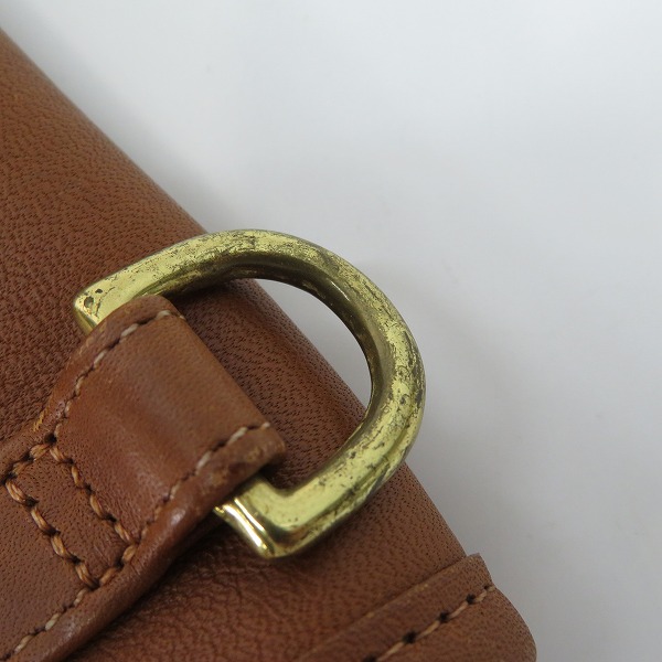 実際に弊社で買取させて頂いたCOACH/コーチ オールドコーチ カウハイドレザー ポーチ 9826 の画像 8枚目