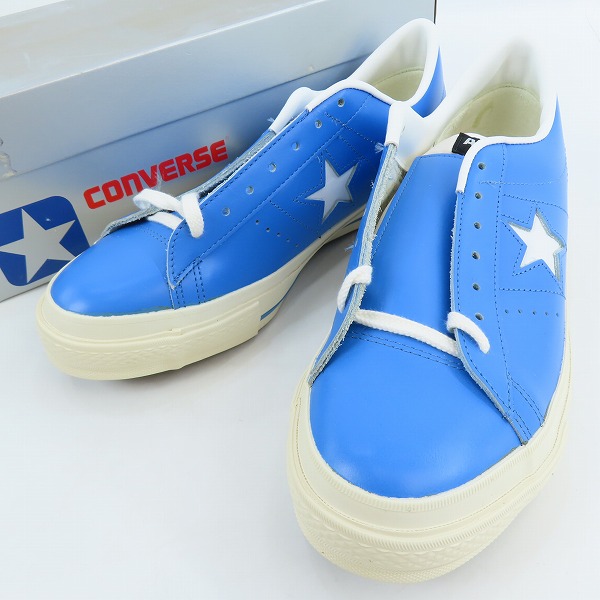 実際に弊社で買取させて頂いたCONVERSE/コンバース 90's/ヴィンテージ ONE STAR OX/ワンスター SKY BLUE/WHITE/8