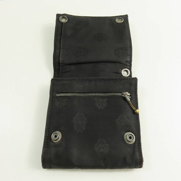 実際に弊社で買取させて頂いたCHROME HEARTS/クロムハーツ 3FOLD ナイロン ウォレット  の画像 3枚目