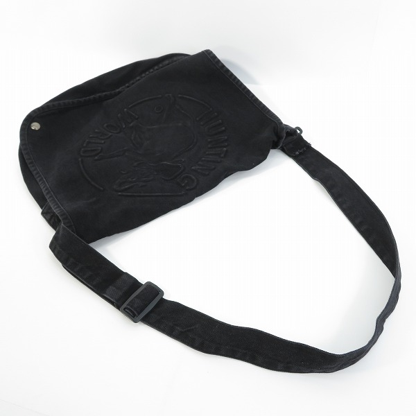 実際に弊社で買取させて頂いたHunting World/ハンティングワールド デニム メッセンジャーバッグ ショルダーバッグの画像 2枚目