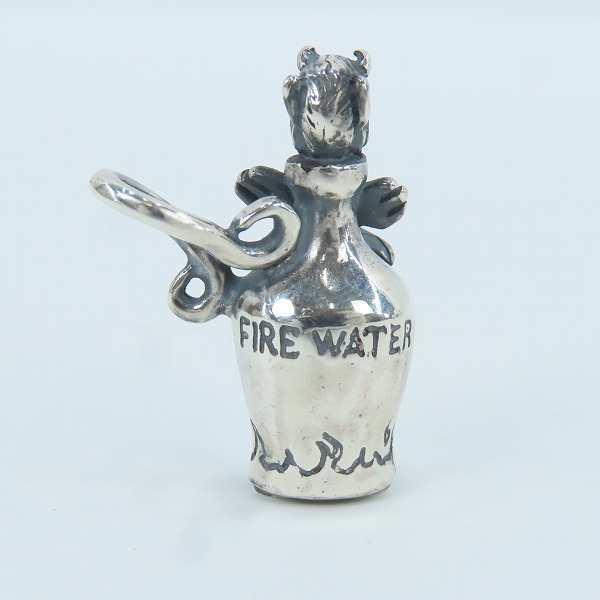 実際に弊社で買取させて頂いた (2)GANGSTERVILLE×Galcia/ギャングスタービル×ガルシア POISON BOTTLE シルバー ペンダントトップの画像 2枚目