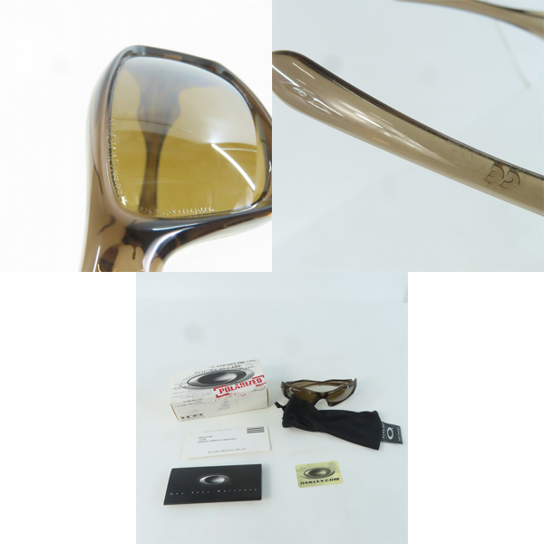 実際に弊社で買取させて頂いたOAKLEY/オークリー モンスターパップ 偏光レンズ サングラス 12-887 の画像 9枚目