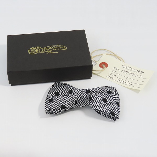 実際に弊社で買取させて頂いたGLAD HAND/グラッドハンド ドッド柄蝶ネクタイの画像 6枚目