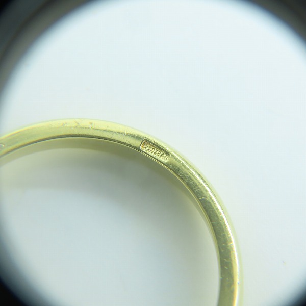 実際に弊社で買取させて頂いたCartier/カルティエ ラブミーリング AU750/K18YG/イエローゴールド 51/10.5号の画像 7枚目