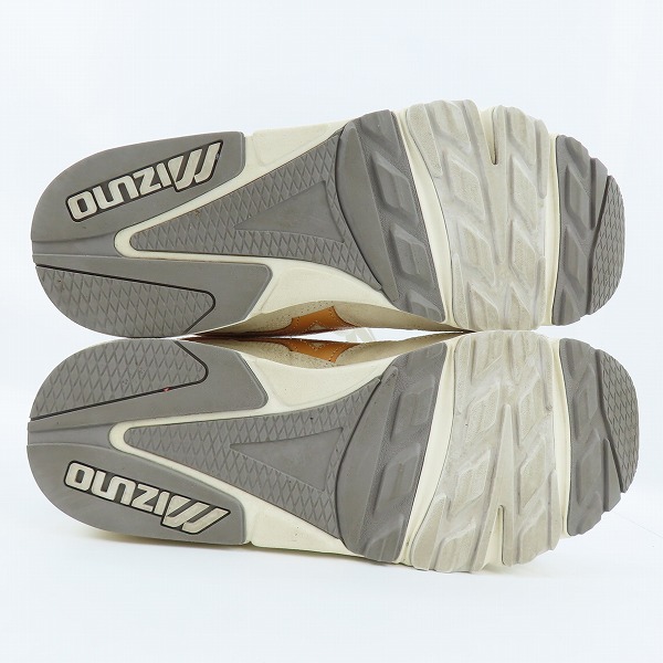 実際に弊社で買取させて頂いたMIZUNO×IL BISONTE/ミズノ×イルビゾンテ SKY MEDAL/スカイメダル スニーカー D1GG240201/28の画像 2枚目