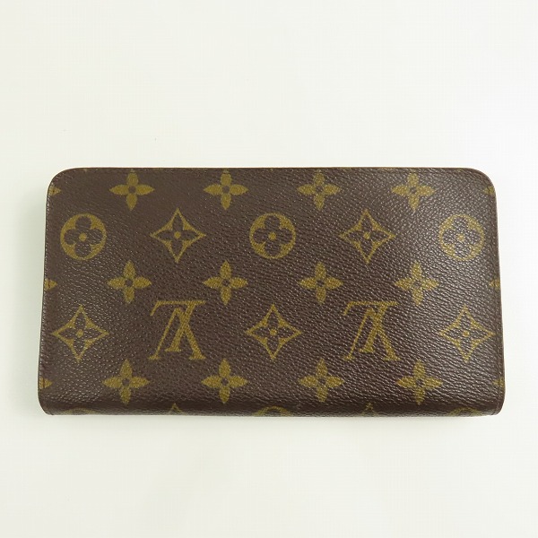 実際に弊社で買取させて頂いたLOUIS VUITTON /ルイヴィトン モノグラム ポルトモネ・ジップ/財布 M61727の画像 1枚目