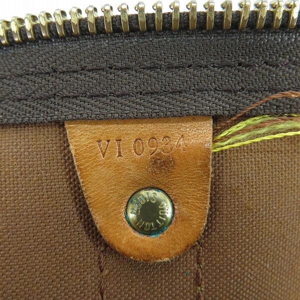 実際に弊社で買取させて頂いたLOUIS VUITTON/ルイヴィトン モノグラム キーポル バンドリエール ボストンバック M41422の画像 5枚目