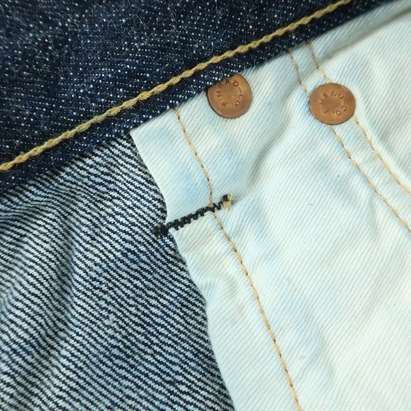 実際に弊社で買取させて頂いたTHE FLAT HEAD/フラットヘッド 10周年記念モデル デニムパンツ Lot.5100XX/30の画像 6枚目