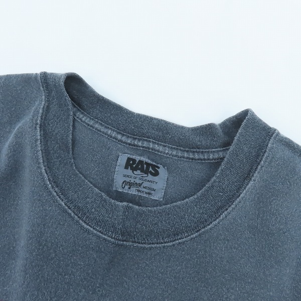 実際に弊社で買取させて頂いたRATS/ラッツ RED TAG TEE "SCRIPT"/Tシャツ/カットソー/20'RT-0602/Mの画像 8枚目
