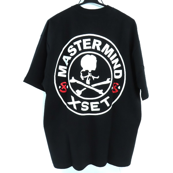 実際に弊社で買取させて頂いた【未使用】mastermind WORLD/マスターマインドワールド×XSET/エックスセット Tシャツ MC22S09-TS100-1/Mの画像 1枚目