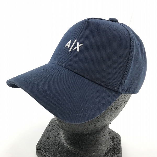 実際に弊社で買取させて頂いたARMANI EXCHANGE/アルマーニエクスチェンジ AX ロゴ キャップ