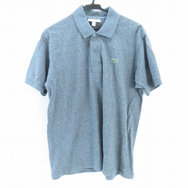 実際に弊社で買取させて頂いたLACOSTE/ラコステ L.12.64 ポロシャツ 杢/半袖 L1264AL/ダークグレー/M