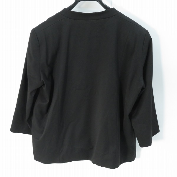 実際に弊社で買取させて頂いたPARFUMS GIVENCHY/ジバンシィ  レディース ジャケット ブラック/44の画像 1枚目