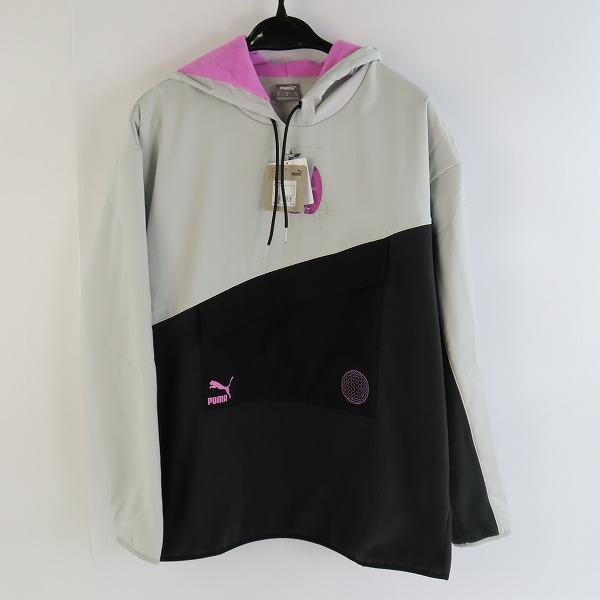 実際に弊社で買取させて頂いた【未使用】PUMA/プーマ ACミラン 22/23 FTBLSTATEMENT ウィンタライズド フーディ パーカー 767615-11 /M