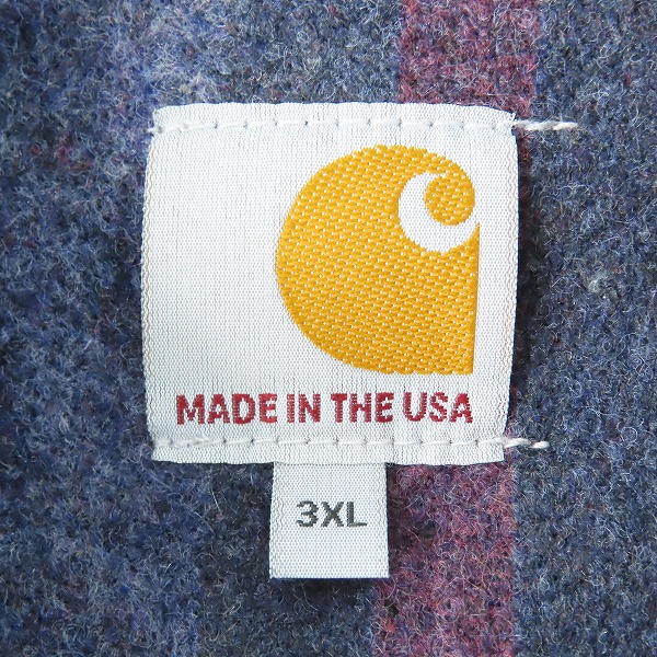 実際に弊社で買取させて頂いたcarhartt/カーハート アクティブジャケット HELMETS TO HARDHATS/3XLの画像 2枚目