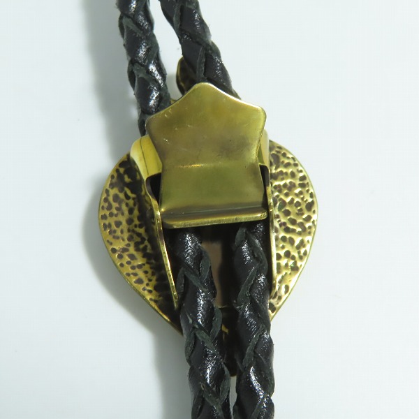 実際に弊社で買取させて頂いた(5)Gangsterville×galcia/ギャングスタービル×ガルシア TWO FACE/ダブルフェイス BOLO TIE/ボロタイ/ループタイ ブラス/真鍮の画像 2枚目