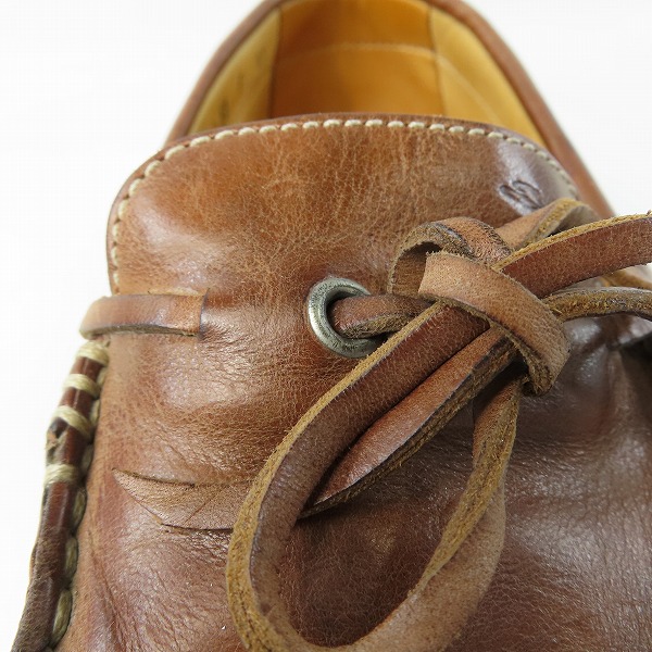 実際に弊社で買取させて頂いたSANTONI/サントーニ ドライビングローファー 11322/8.5Fの画像 6枚目