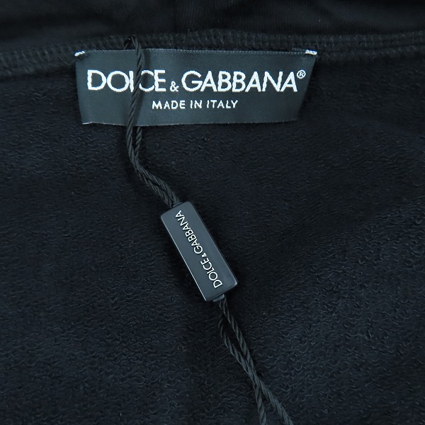 実際に弊社で買取させて頂いたDOLCE&GABBANA/ドルチェ&ガッバーナ プレートロゴ付ジップパーカー G9BM6T G7YF1/44の画像 3枚目