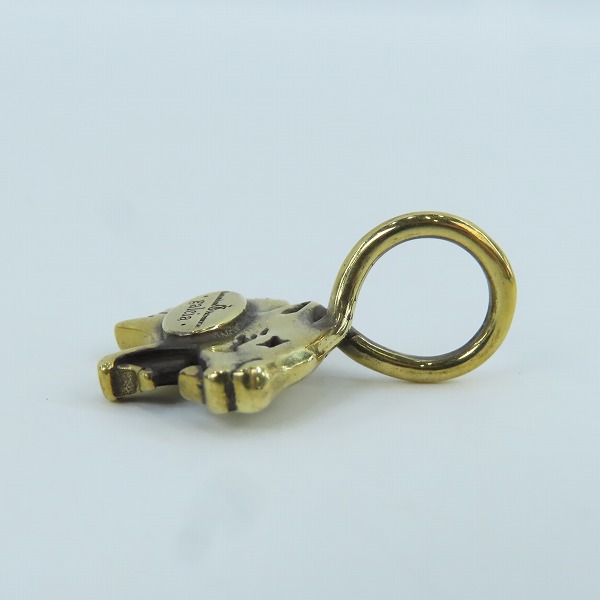 実際に弊社で買取させて頂いた(1)GANGSTERVILLE×Galcia/ギャングスタービル×ガルシア PANTHER ブラス/真鍮 ペンダントトップの画像 3枚目