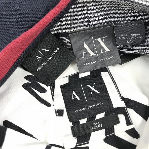 実際に弊社で買取させて頂いた【おまとめ】ARMANI EXCHANGE/アルマーニエクスチェンジ ボタンシャツ/トレーナー/カーディガン 等の画像 2枚目