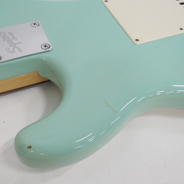 実際に弊社で買取させて頂いた★Squier by Fender/スクワイヤー Strat/ストラトキャスター エレキギターの画像 8枚目